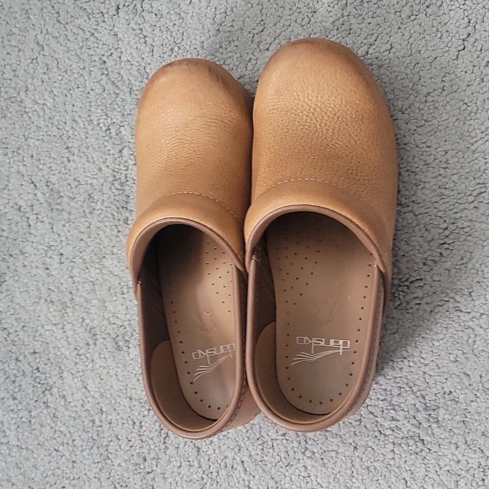 Dansko leather clogs